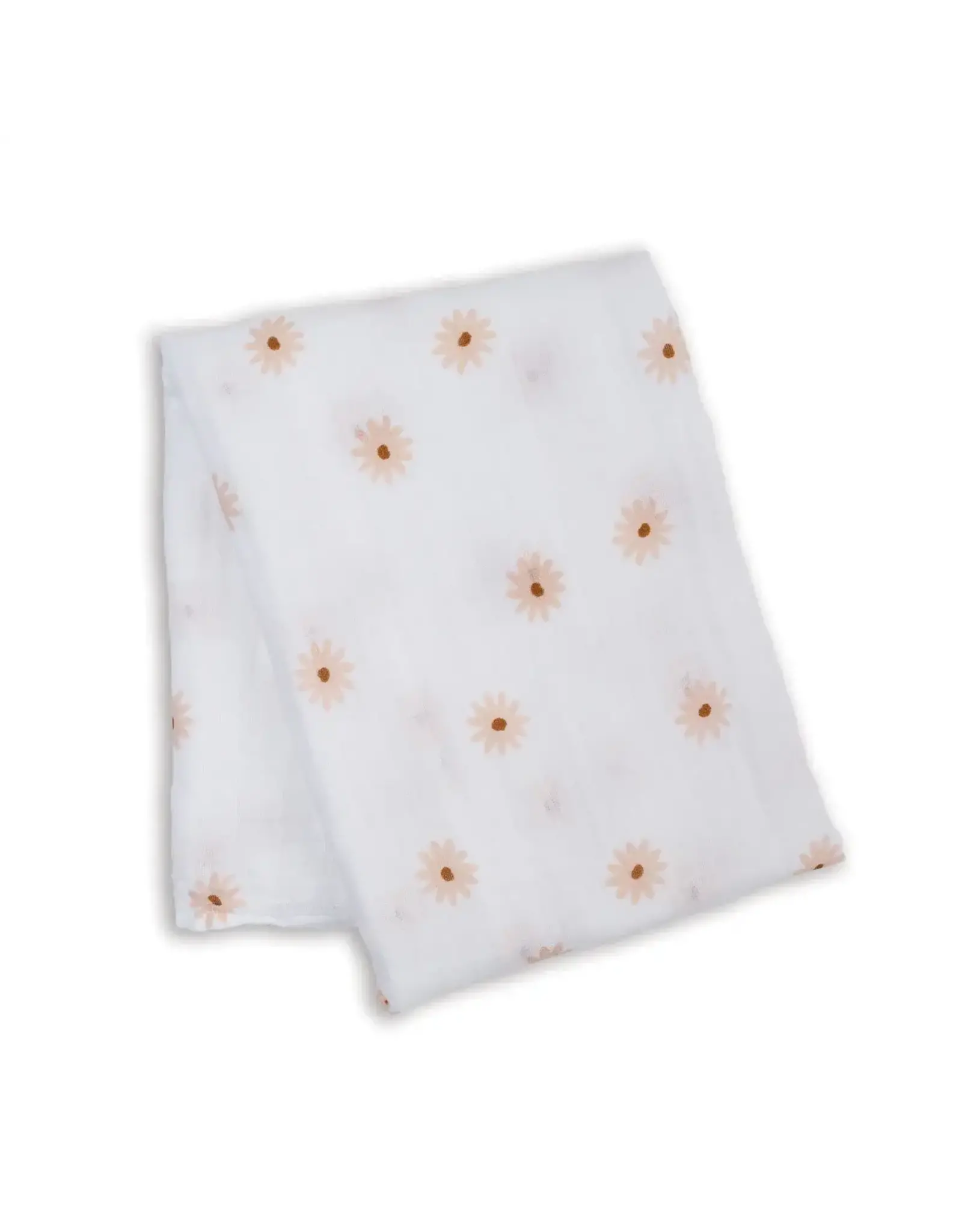 Lulujo Muslin Swaddle Blanket - Daisies