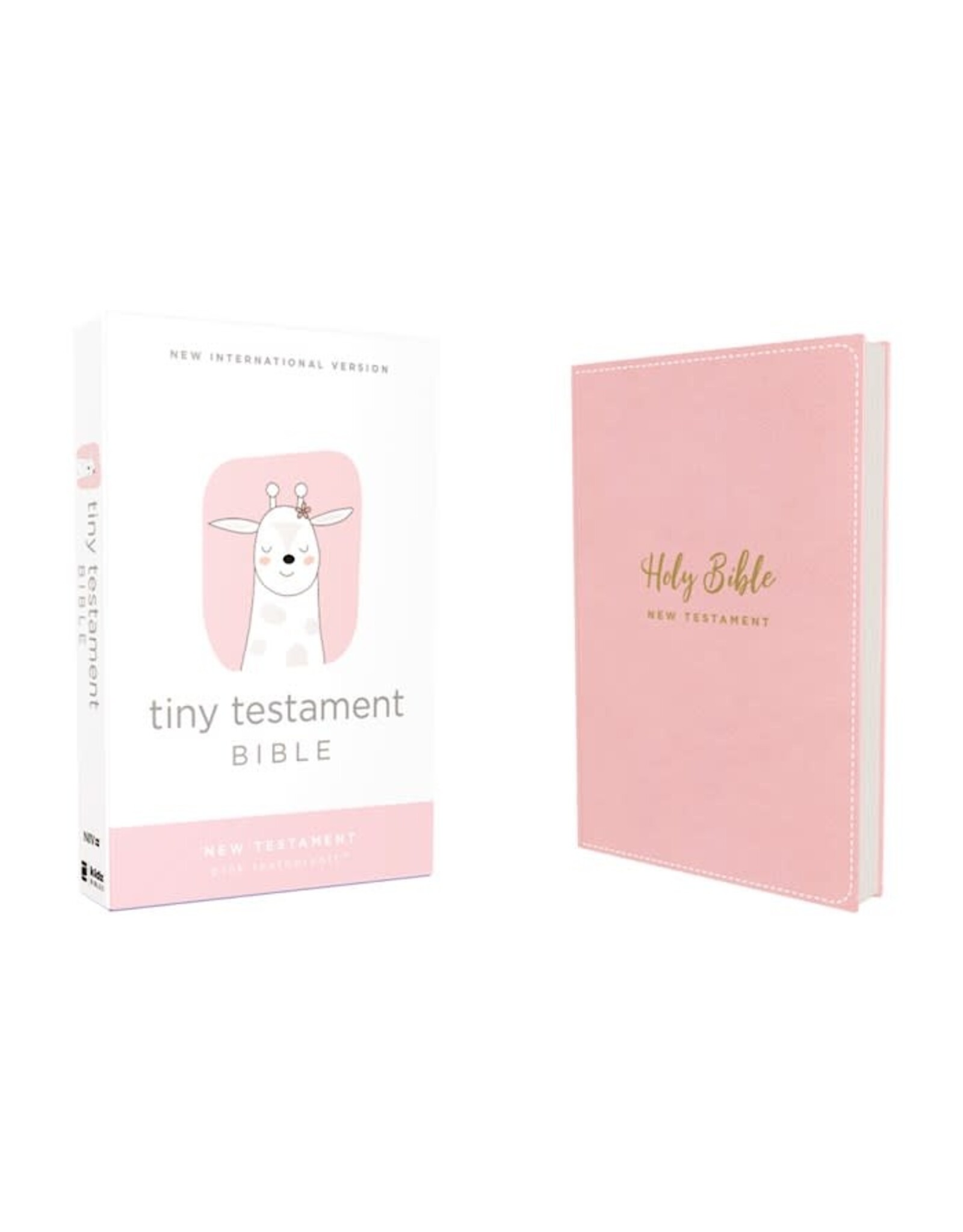 Tiny New Testament Bible - NIV, Pink Leathersoft