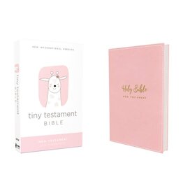 Tiny New Testament Bible - NIV, Pink Leathersoft