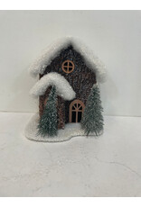 Christmas Forever 8" Snowy 2-Storey House