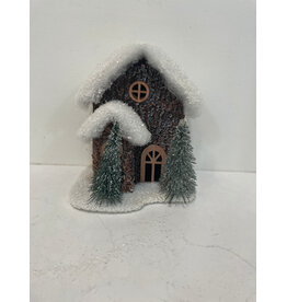 Christmas Forever 8" Snowy 2-Storey House