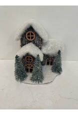 Christmas Forever 7" Snowy Mansion House