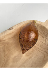 Christmas Forever 6.5" Glass Finial Ornament - Clear Coffee