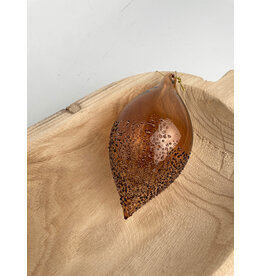 Christmas Forever 6.5" Glass Finial Ornament - Clear Coffee