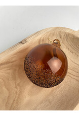 Christmas Forever 4" Glass Ball Ornament - Clear Coffee