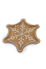 Gingerbread Snowflake Plate