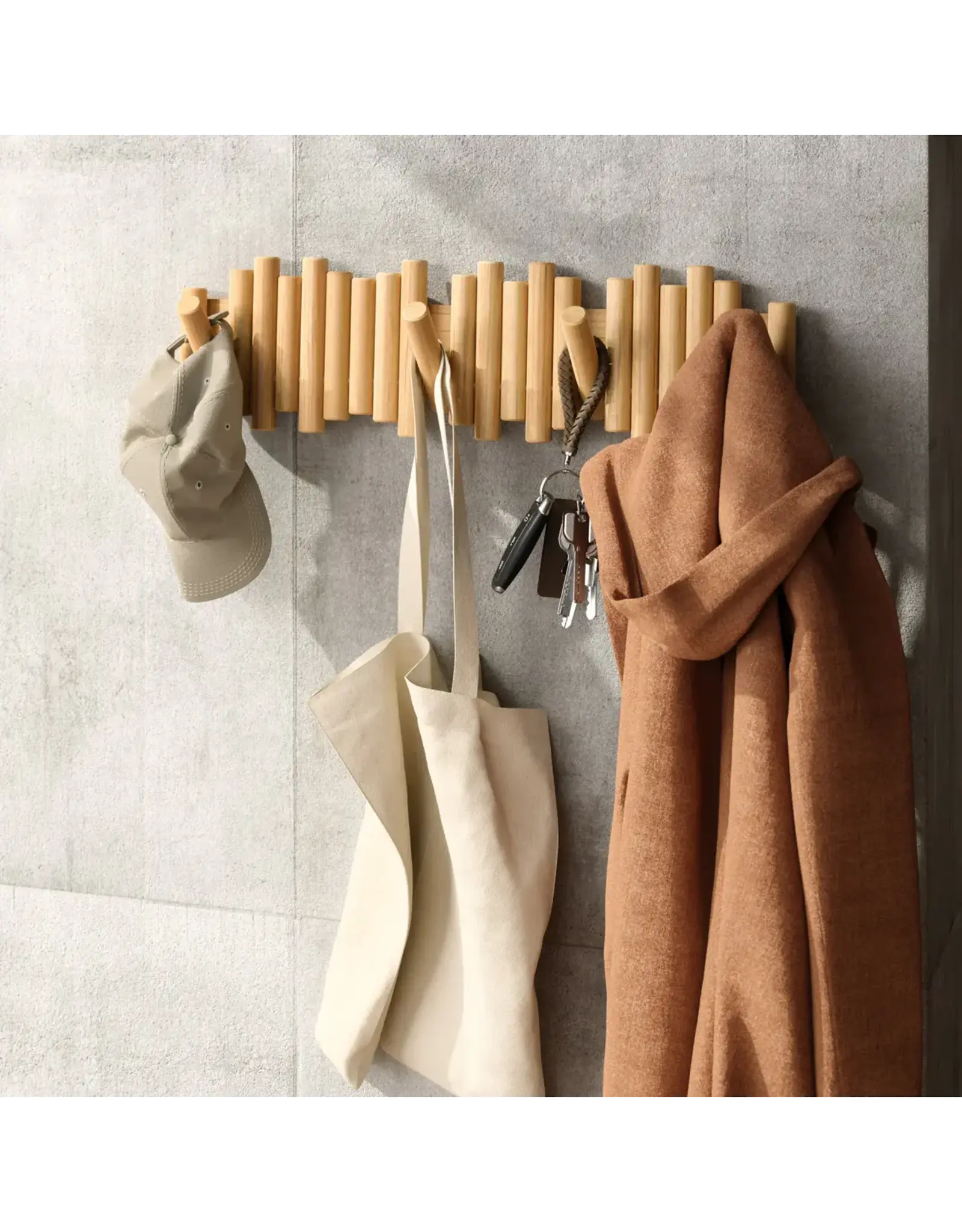Picket 8 Rail Hook - natural