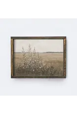 Framed Spring Meadow Painting - 19X25