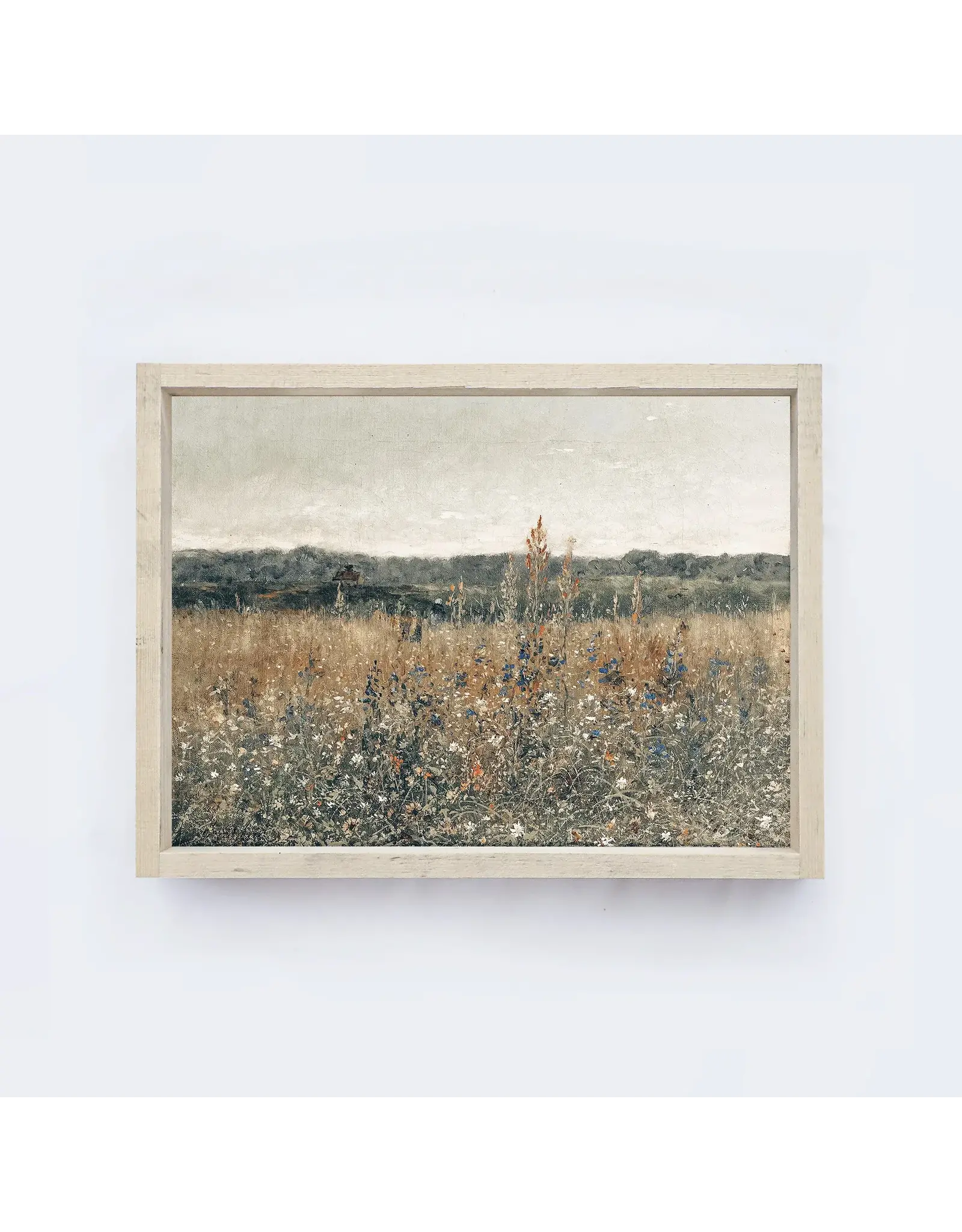 Framed Wildflowers Painting - 19X25