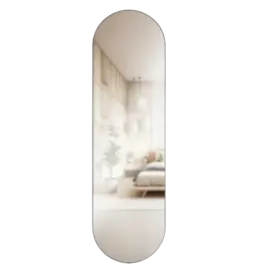 Hubba Pill Mirror 62X18 - Titanium