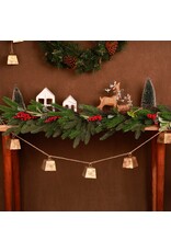 Blitzen Square Bell Garland