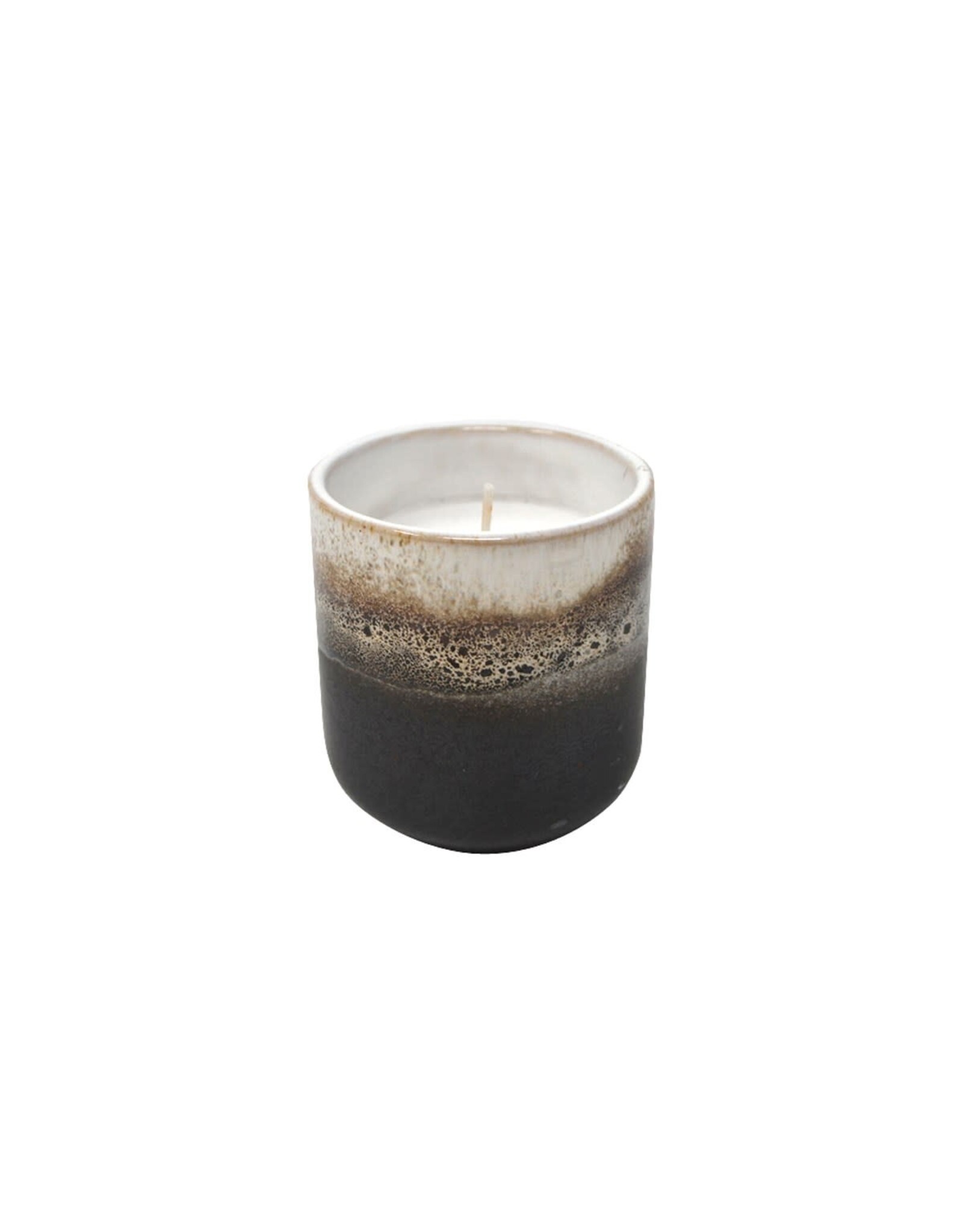Black Ceramic Candle