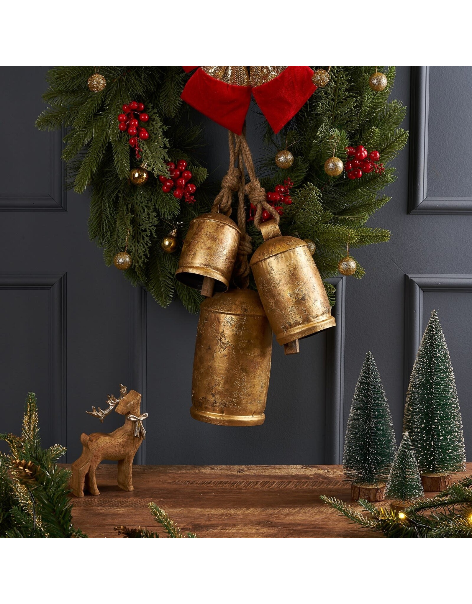 Rustic Blitzen Bell - medium