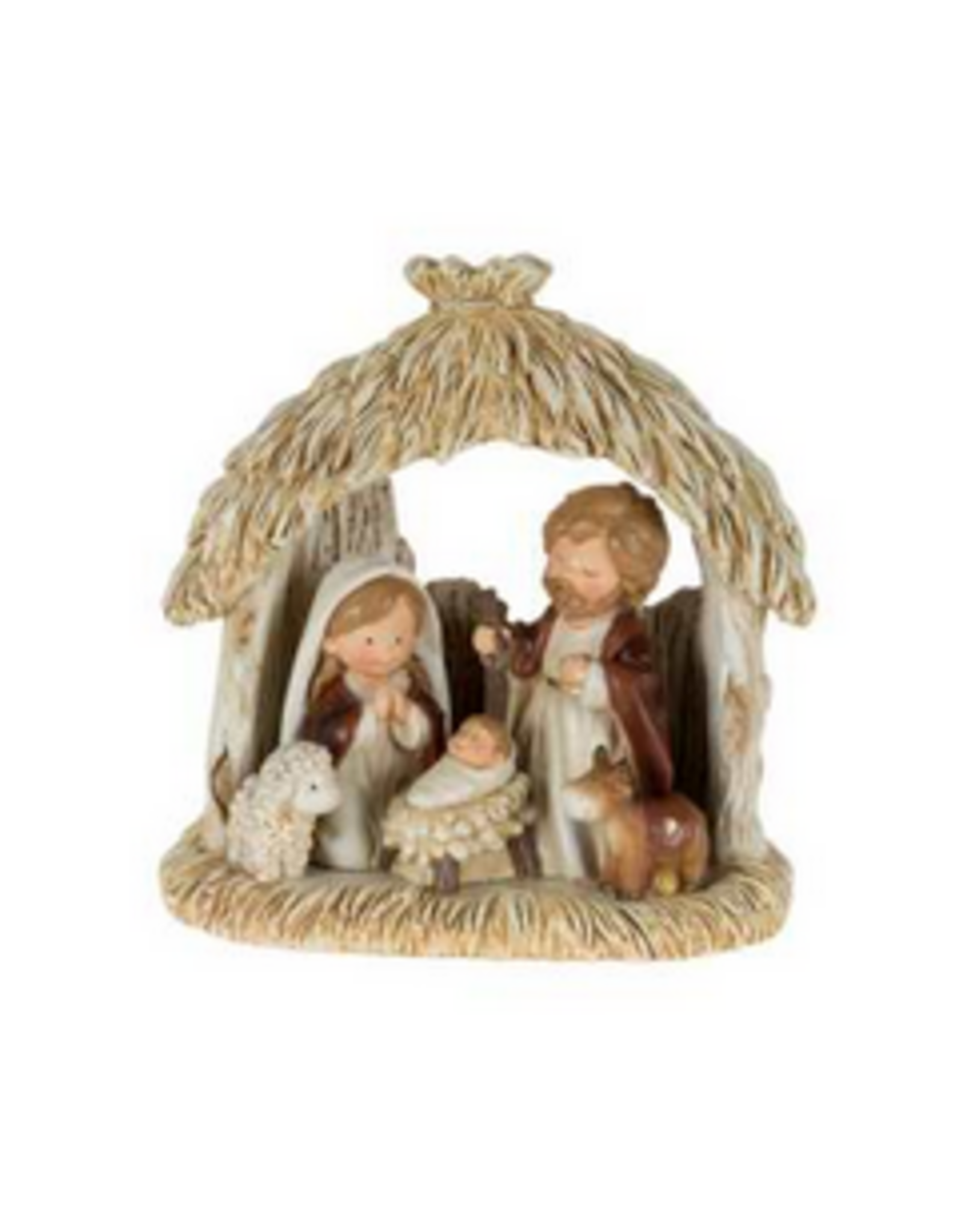 Holy Family in Stable