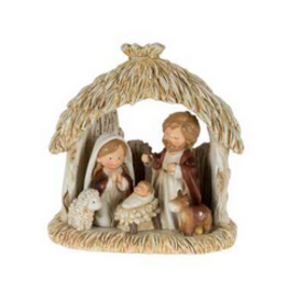 Holy Family in Stable