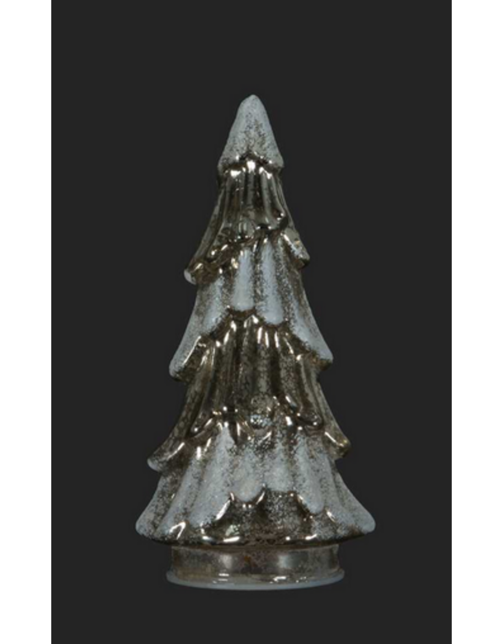 Snowy Glass Tree - small, LED