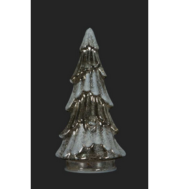 Snowy Glass tree - medium, LED