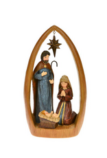 Holy Family Under Wooden Arch