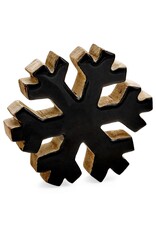 Black Deco Snowflake