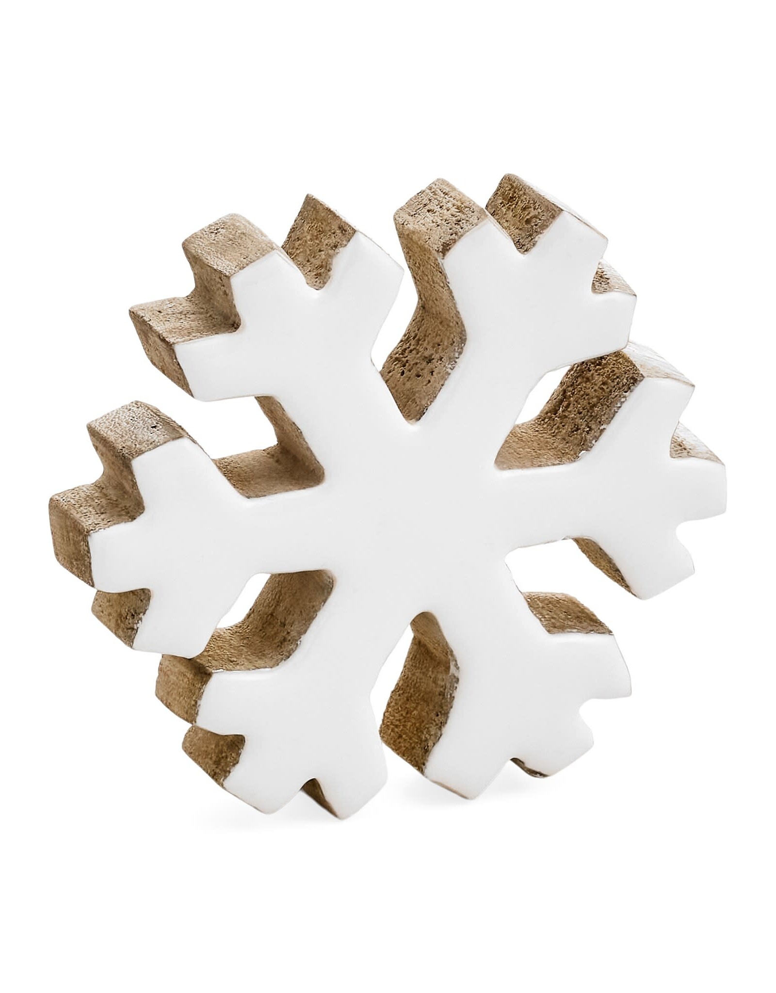 White Deco Snowflake