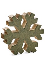 Green Deco Snowflake