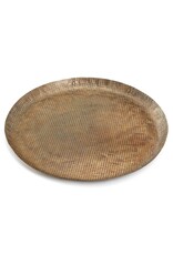 Hammered Brass Tray