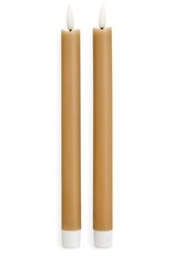 LED Taper Candle - mocha