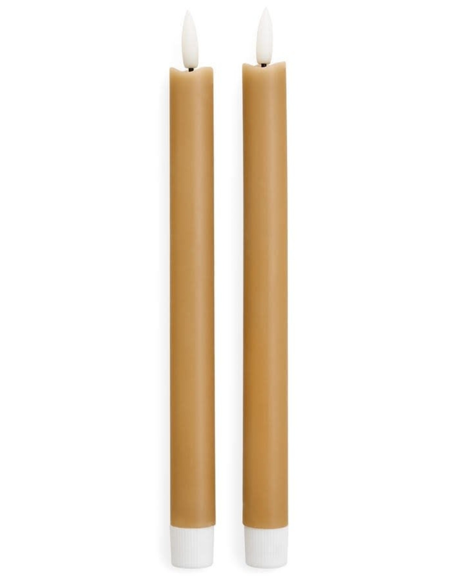 LED Taper Candle - mocha