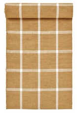 Checkered Table Runner - Mustard