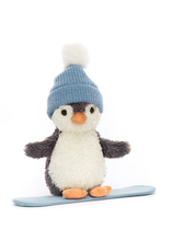 Jellycat Peanut Penguin Snowboarding - small