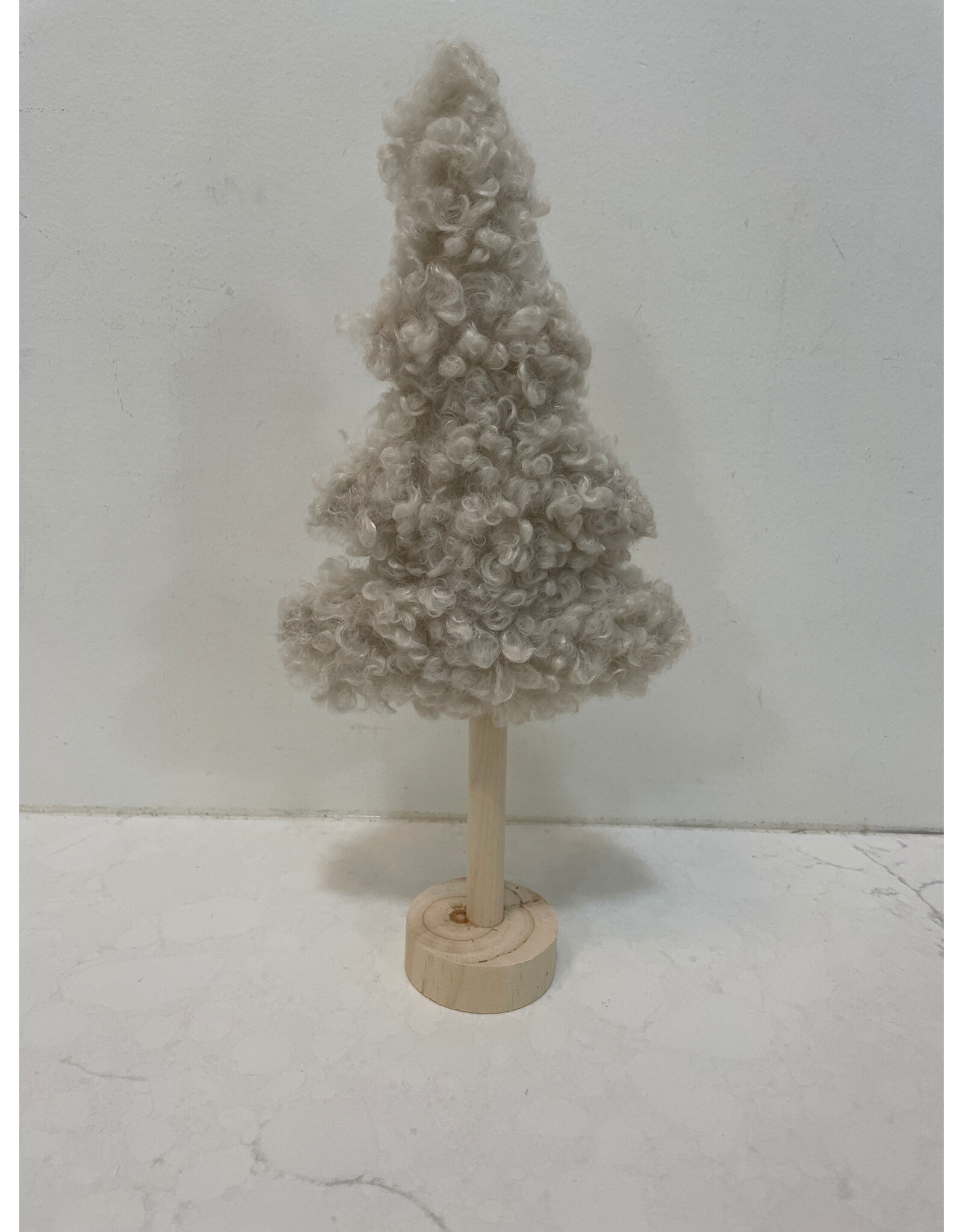 Plush Deco Tree - cream