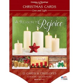 Christmas: Love and Light - 12 Boxed Cards