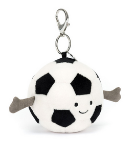 Jellycat Amuseables Sport Soccer Bag Charm