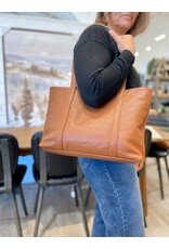 Lois 3-in-1 Reversible Tote - Cognac/Tan