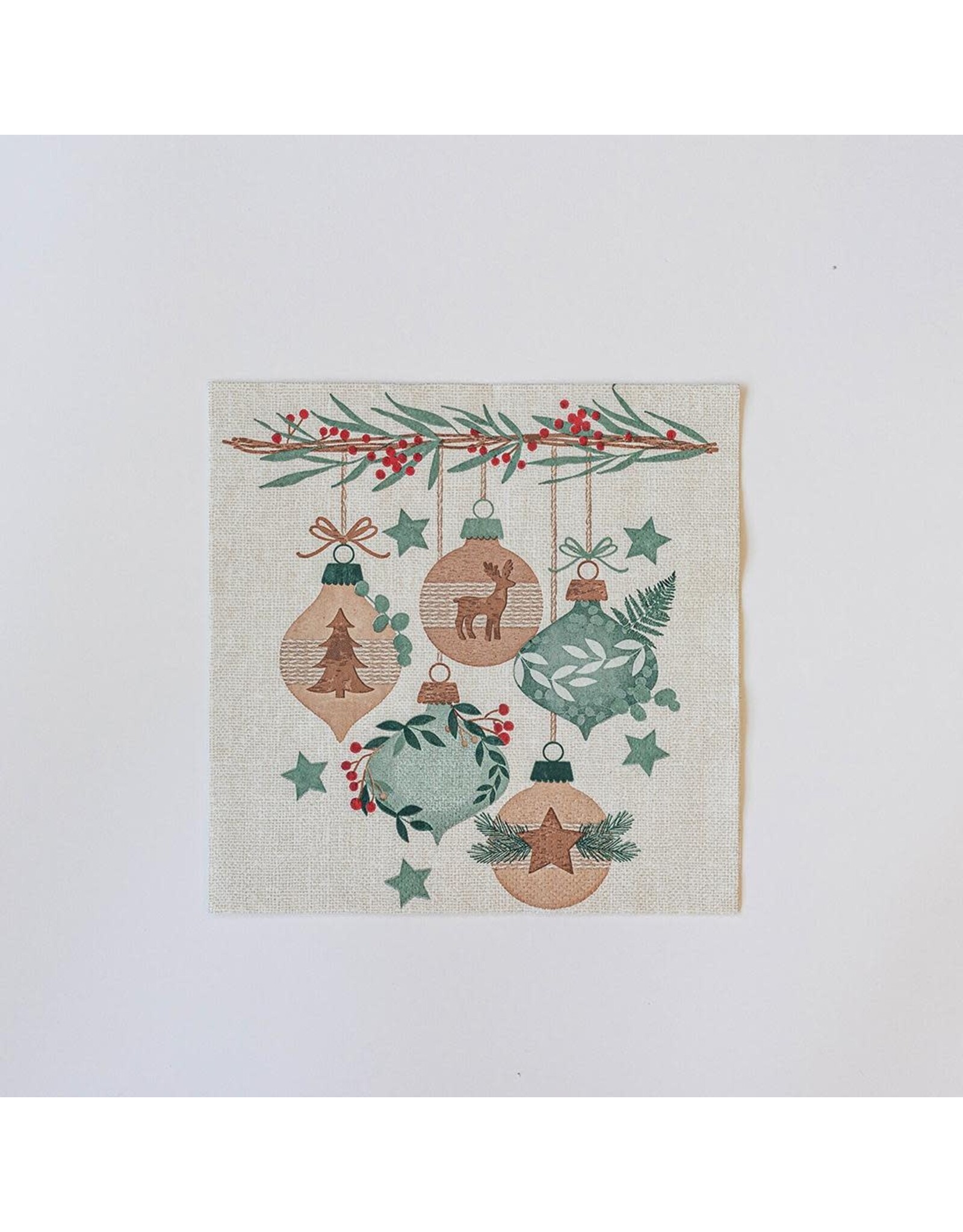 Napkins- Christmas Ornaments