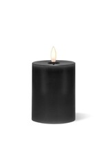 Black LED Pillar Candle - 3X4"