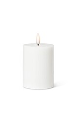 White LED Pillar Candle - 3X4"