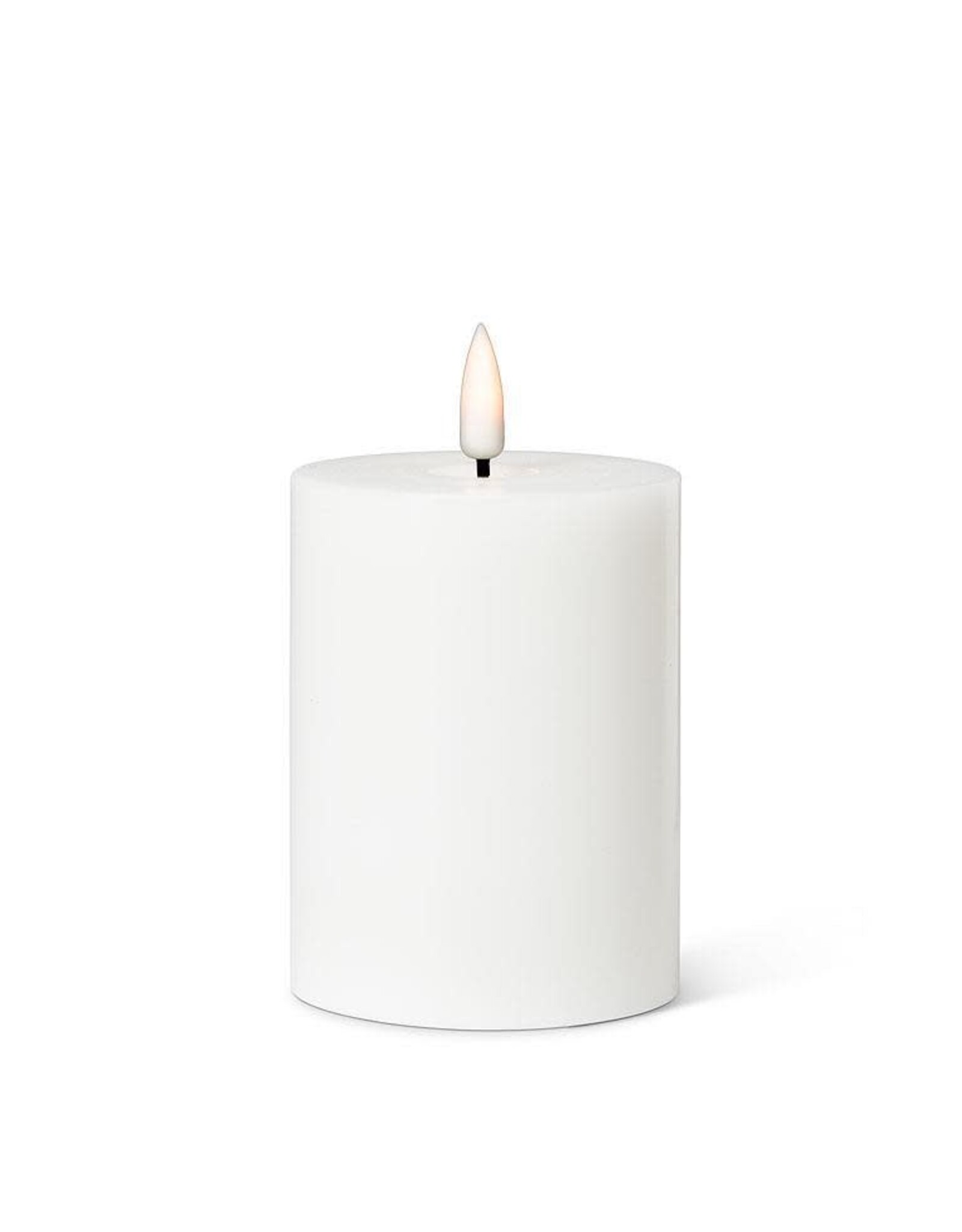 White LED Pillar Candle - 3X4"