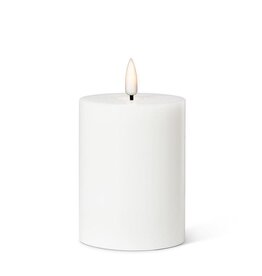 White LED Pillar Candle - 3X4"