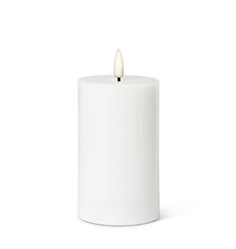 White LED Pillar Candle - 3X5"