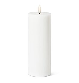 White LED Pillar Candle - 3X8"
