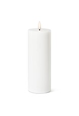 White LED Pillar Candle - 3X8"