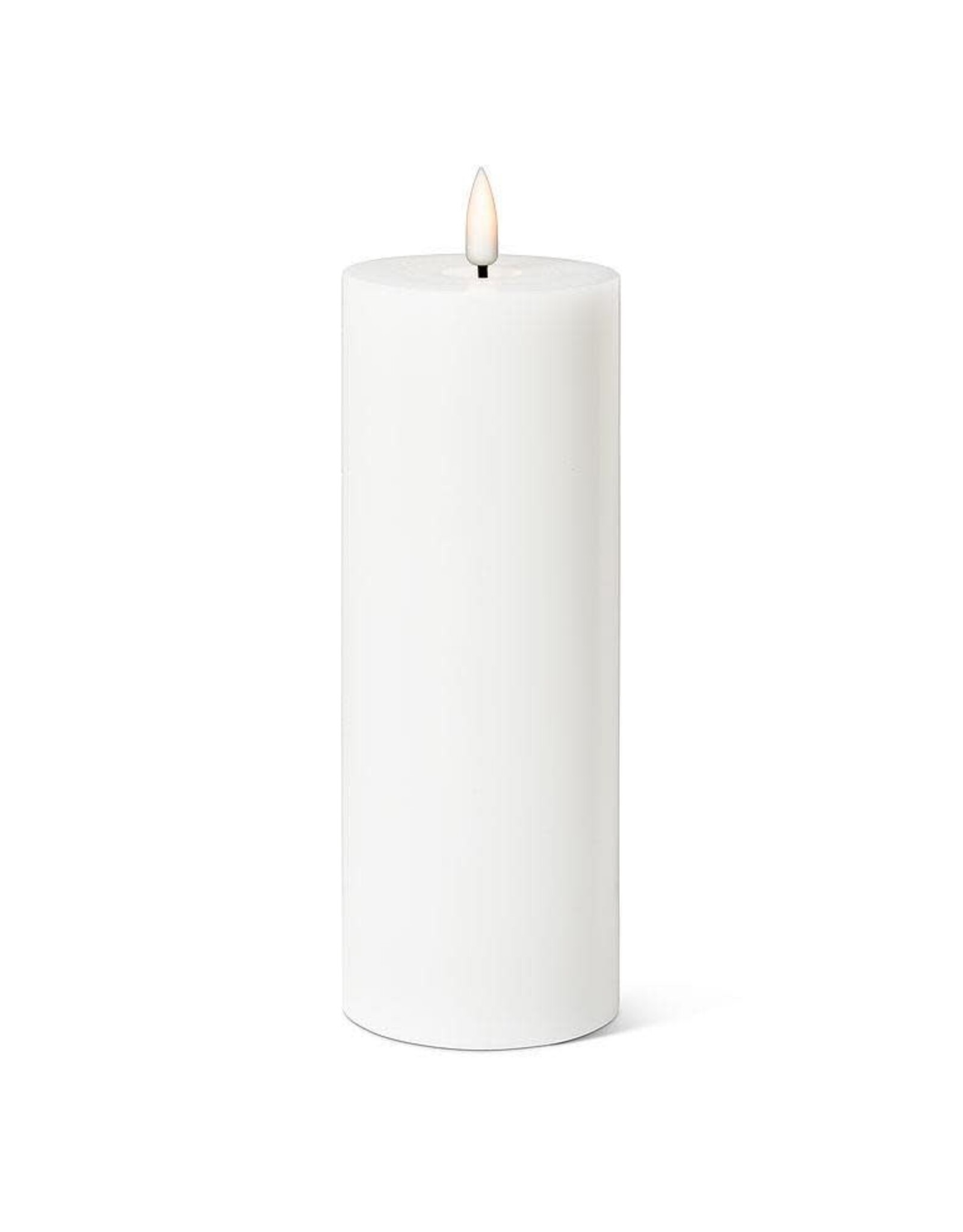 White LED Pillar Candle - 3X8"