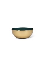 Mini Enamel Bowl - Teal Interior