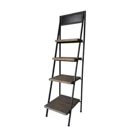 Wooden & Metal Shelf