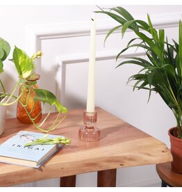 Mira Candle Holder - rose