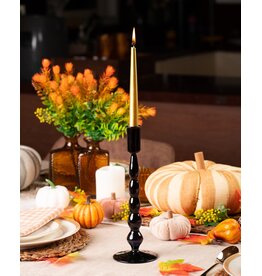 Black Carlina Candle Holder - small