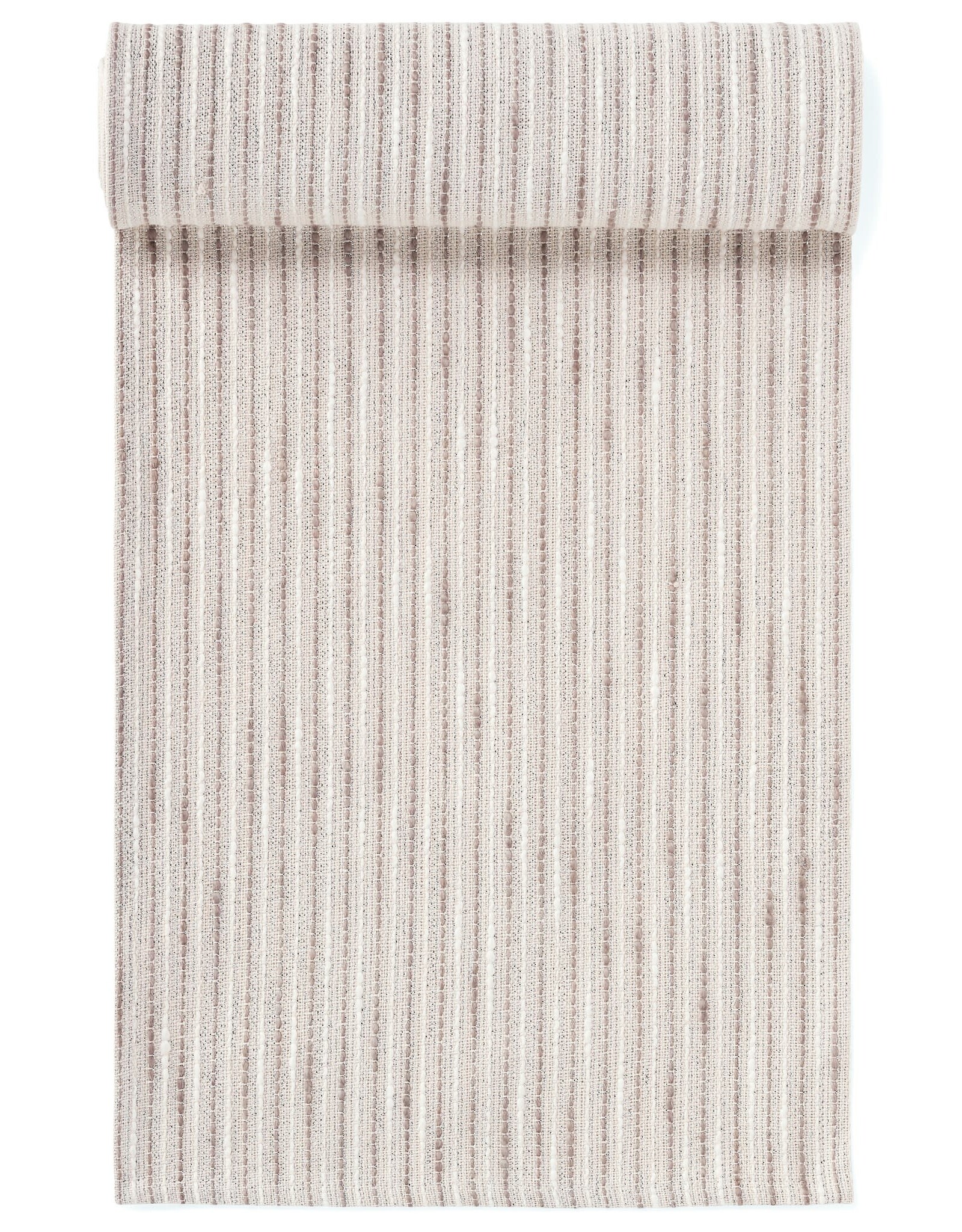Beige Stripe Table Runner