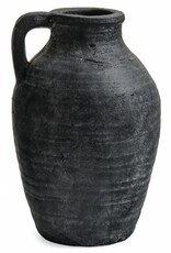 Black Terracotta Vase