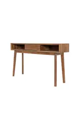 Gia Console Table - Warm Pecan